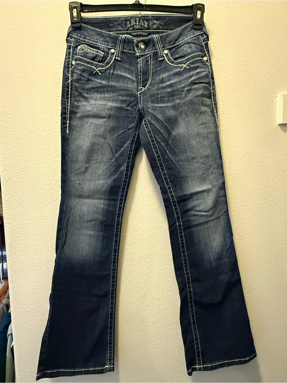 Ariat Turquoise Women’s Western Bootcut Jeans